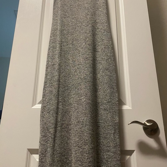 Olive & Oak Heather Grey MIDI Dress SZ S - Picture 2 of 2